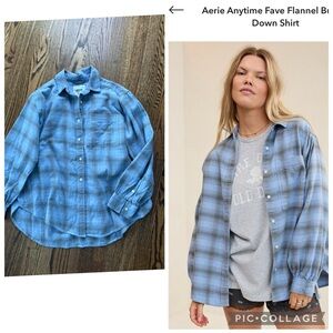 Aerie Anytime Flannel Shirt